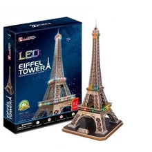 Puzzle 3D Wieża Eiffel'a LED