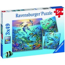 Puzzle 3x49 Podwodne życie