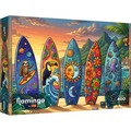 Puzzle 400 Flamingo by Trefl Letnia przygoda na fali 11214