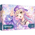 Puzzle 400 Flamingo by Trefl Pastelowy urok 11215