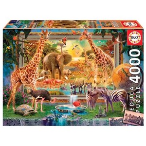 Puzzle 4000 Sawanna budzi się do życia G3