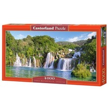 Puzzle 4000 Wodospady Krka - Chorwacja CASTOR