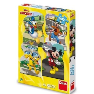 Puzzle 4w1 4x54 Myszka Miki
