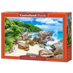 Puzzle 500 elem. La Digue Island ,Seychelles