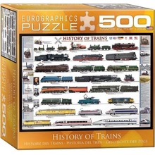 Puzzle 500 History of Trains