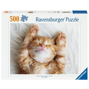 Puzzle 500 Red Cat