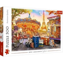 Puzzle 500 Wakacje w Paryżu TREFL