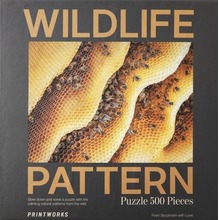 Puzzle 500 Wildlife Pattern Bee