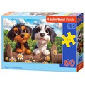 Puzzle 60 Happy Duchhunds B-066353