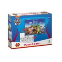 Puzzle 60 Paw Patrol 2 in 1