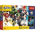 Puzzle 60 Trefl Premium Plus Kids Marvel Razem Silniejsi 17436