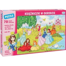 Puzzle 70 Księżniczki w ogrodzie