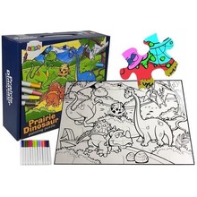 Puzzle do kolorowania dinozaury 24el