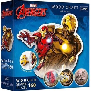 Puzzle drewniane 160 Odważny Iron Man TREFL
