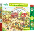 Puzzle Edukacyjne 104 Na wsi i w ogrodzie Rodzina Treflików 15599