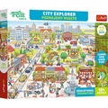 Puzzle Edukacyjne 104 Poznajemy miasto Rodzina Treflików 15605