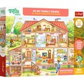 Puzzle Edukacyjne 104 W moim rodzinnym domu Rodzina Treflików 15603