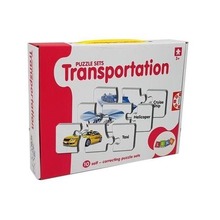 Puzzle edukacyjne transport 10el
