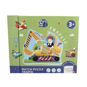 Puzzle i tablica suchościeralna z długopisem