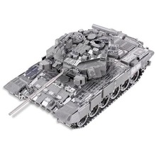 Puzzle Metalowe Model 3D - Czołg T-90A