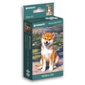 Puzzle mini 108 elementów Penmate Dog Garden Shibainu