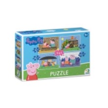 Puzzle Peppa Pig 4 in1