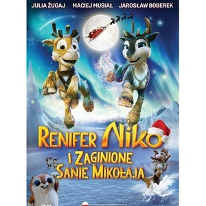 Renifer Niko i zaginione sanie Mikołaja DVD
