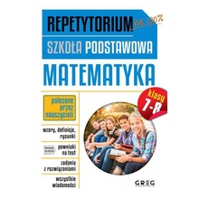 Repetytorium SP Matematyka kl.7-8 GREG