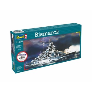 Revell Starter Kit 1:1200 Bismarck REV-75802