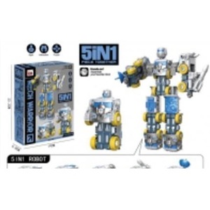 Robot 5w1 skręcany niebieski