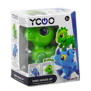 Robot Dino Heads Up zielony