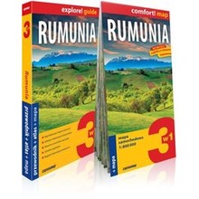 Rumunia Explore! guide. 3 w 1: przewodnik atlas mapa