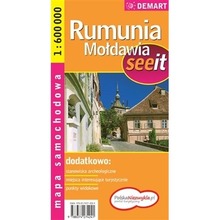 Rumunia / Mołdawia seeit. Mapa samochodowa