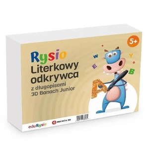 Rysio Literkowy odkrywca z długopisami 3D...