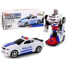 Samochód policyjny 2w1 transformers