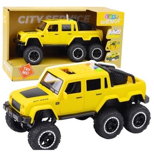 Samochód terenowy napęd światła dźwięki 1:16
