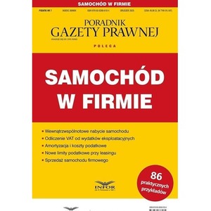 Samochód w firmie. Podatki 7/2025