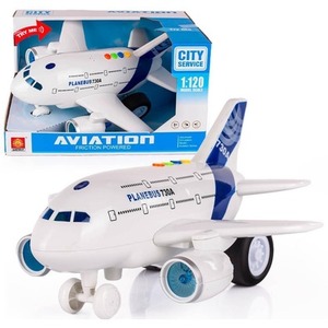 Samolot zabawka pasażerski interaktywny