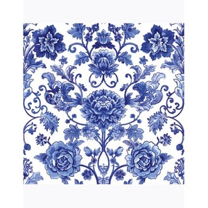 Serwetki DAISY Lunch SD 330x330 Kwiaty niebieskie 043101