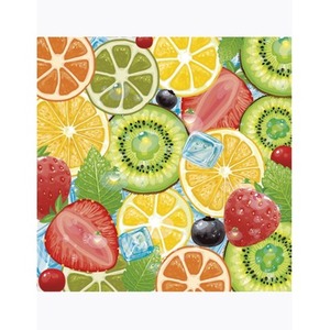 Serwetki DAISY Lunch SD 330x330 Owoce 044801