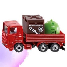 Siku 08 - Ciężarówka z pojemnikami na odpady S0828