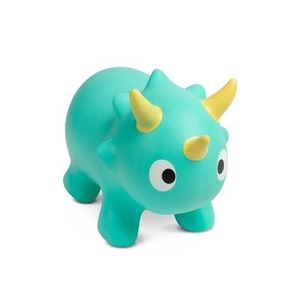 Skoczek dziecięcy dmuchany Dinu blue