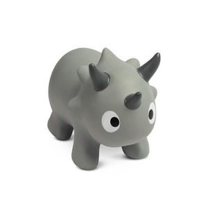 Skoczek dziecięcy dmuchany Dinu grey