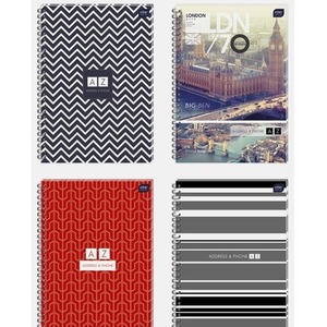 Skorowidz na spirali TO A4/48K linia 100g (5szt)