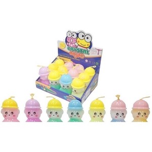 Slime kolorowy w butelce w kształcie misia MIX