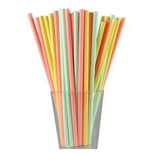 Słomki papierowe pastelowe 12szt