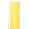Słomki plastikowe żółte 23cm 12 szt