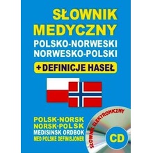 Słownik medyczny polsko-norweski norwesko-pol + CD