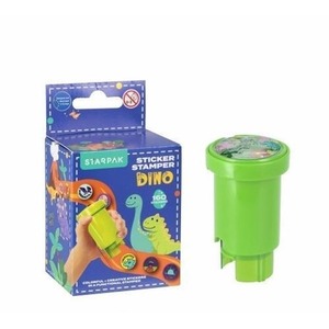 Stempel z naklejkami Dino