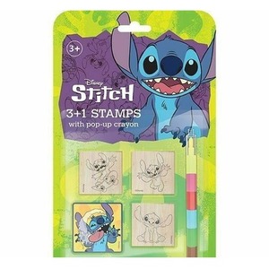 Stemple 3+1 z kredkami Lilo&Stitch